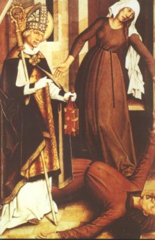 Bartholomé Zeitbloom : Saint Valentin de Terni