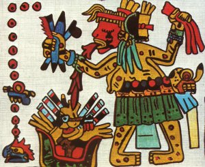 Die aztekische Göttin Tlazolteotl